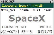 SpaceX Tatkal Software - PNR confirmed screenshot